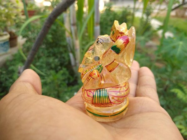 painted sphatic ganesha