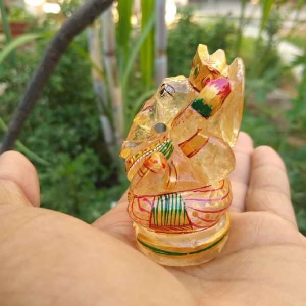 painted sphatic ganesha