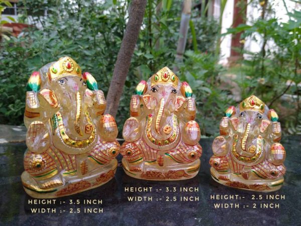 painted sphatic ganesha