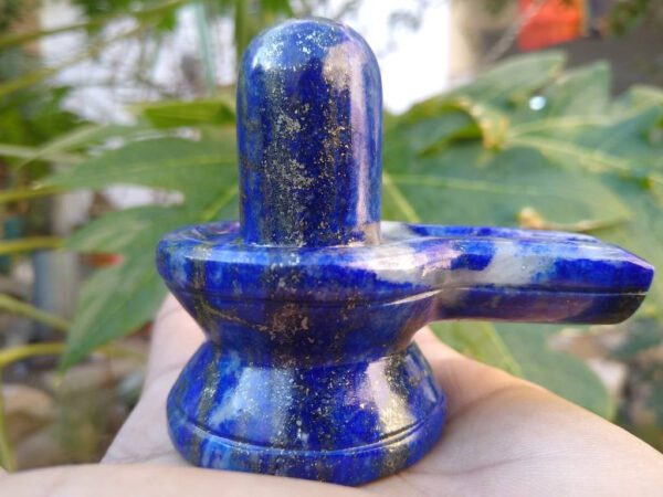 Lapis lazuli Shivling
