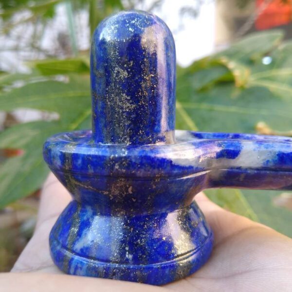 Lapis lazuli Shivling