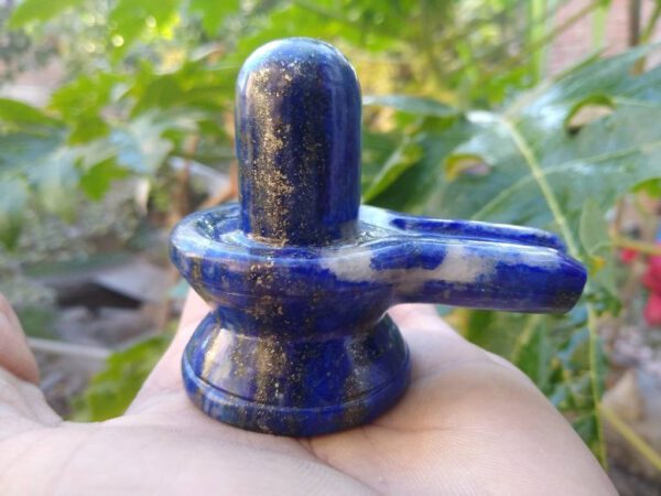 Lapis lazuli Shivling