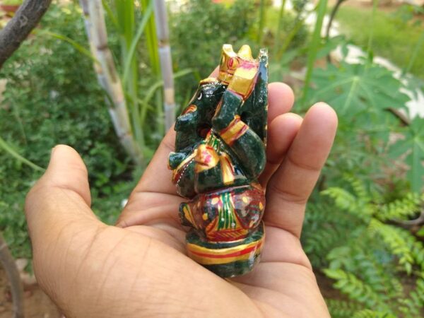 green jade shivling