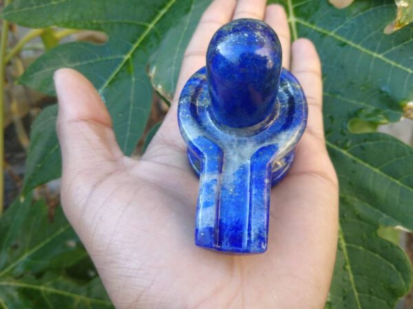 Lapis lazuli Shivling