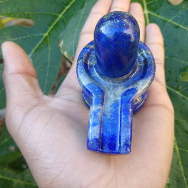 Lapis lazuli Shivling