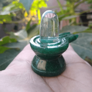 Jade Yoni Base Lingam