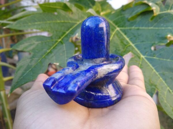 Lapis lazuli Shivling