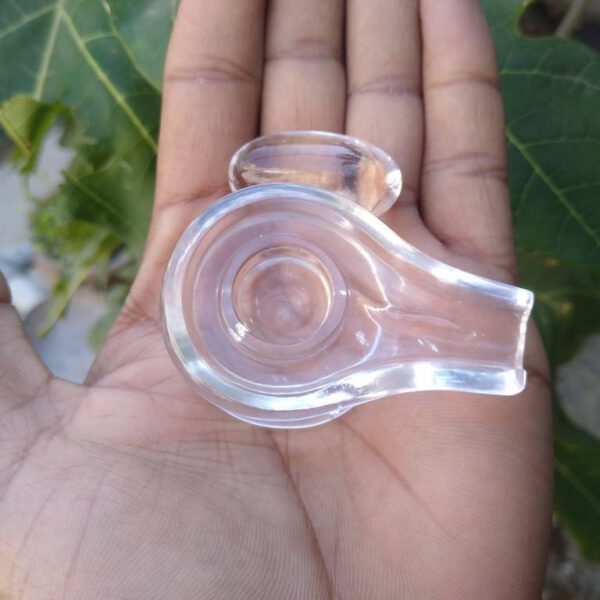 Sphatic yoni base lingam