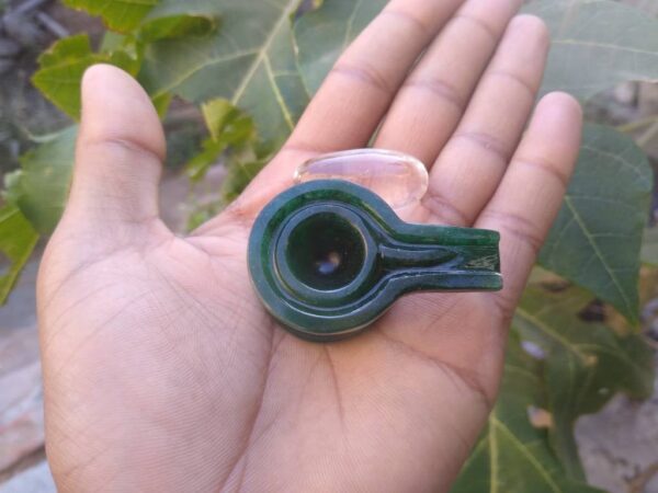 jade yoni base lingam
