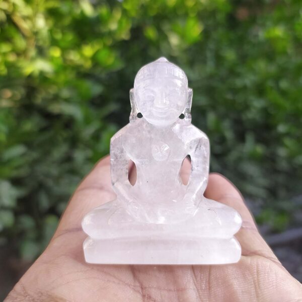 White Quartz Mahavir Swami