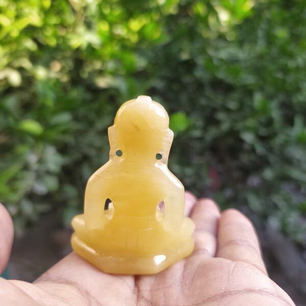 Yellow Aventurine Mahavir swami