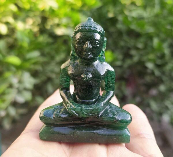 Green jade mahaveer Swami
