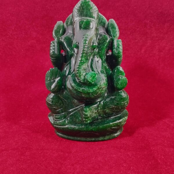 Green Jade Ganesha
