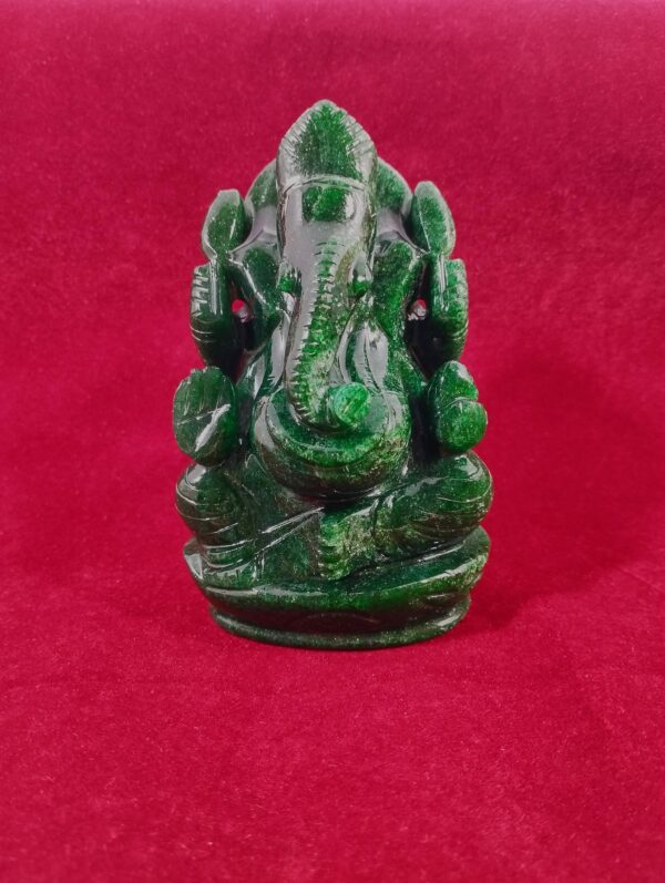 Green Jade Ganesha