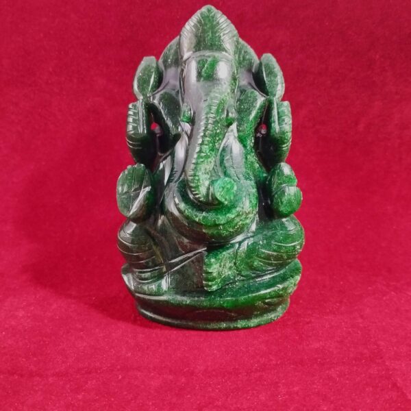 Green Jade Ganesha